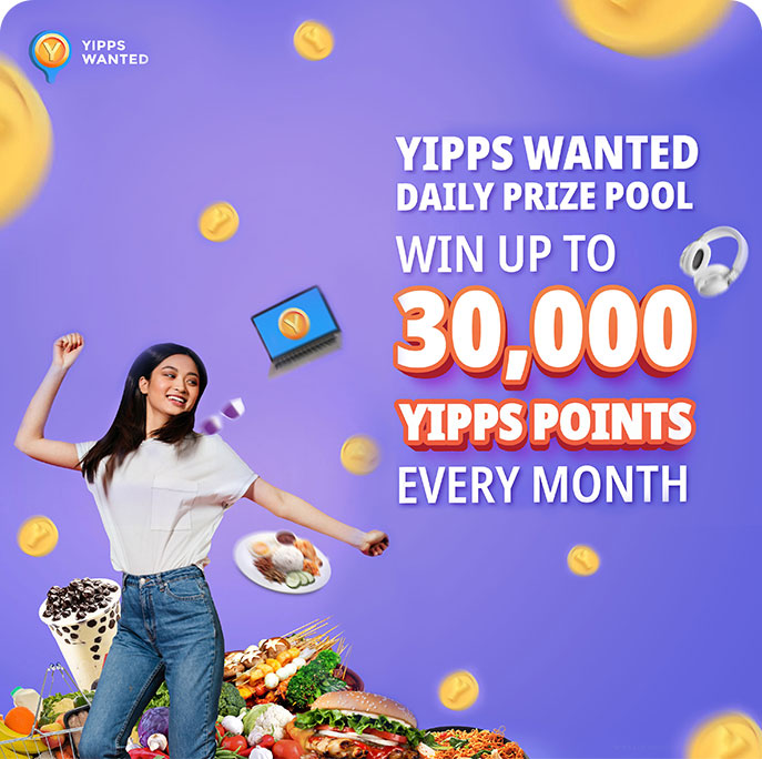 Yipps Wanted Daily Prize Pool